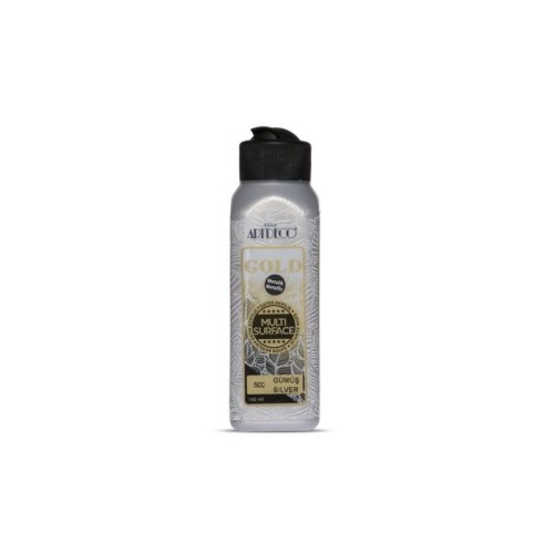 ARTDECO GOLD MULTİ-SURFACE AKRİLİK BOYA 140 ML GÜMÜŞ